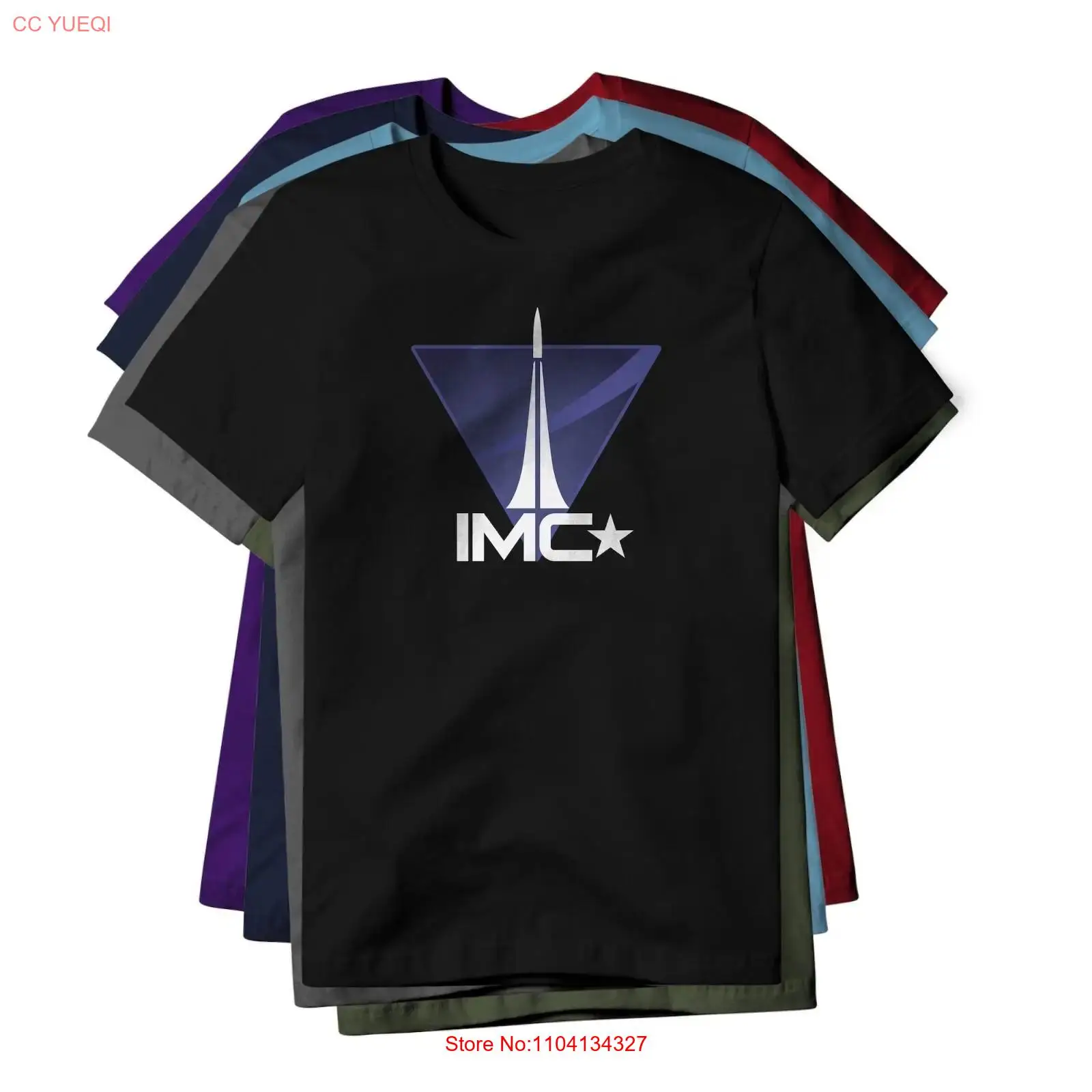 Vintage Fashion Logo - IMC Logo Titanfall Game Klassiek katoenen