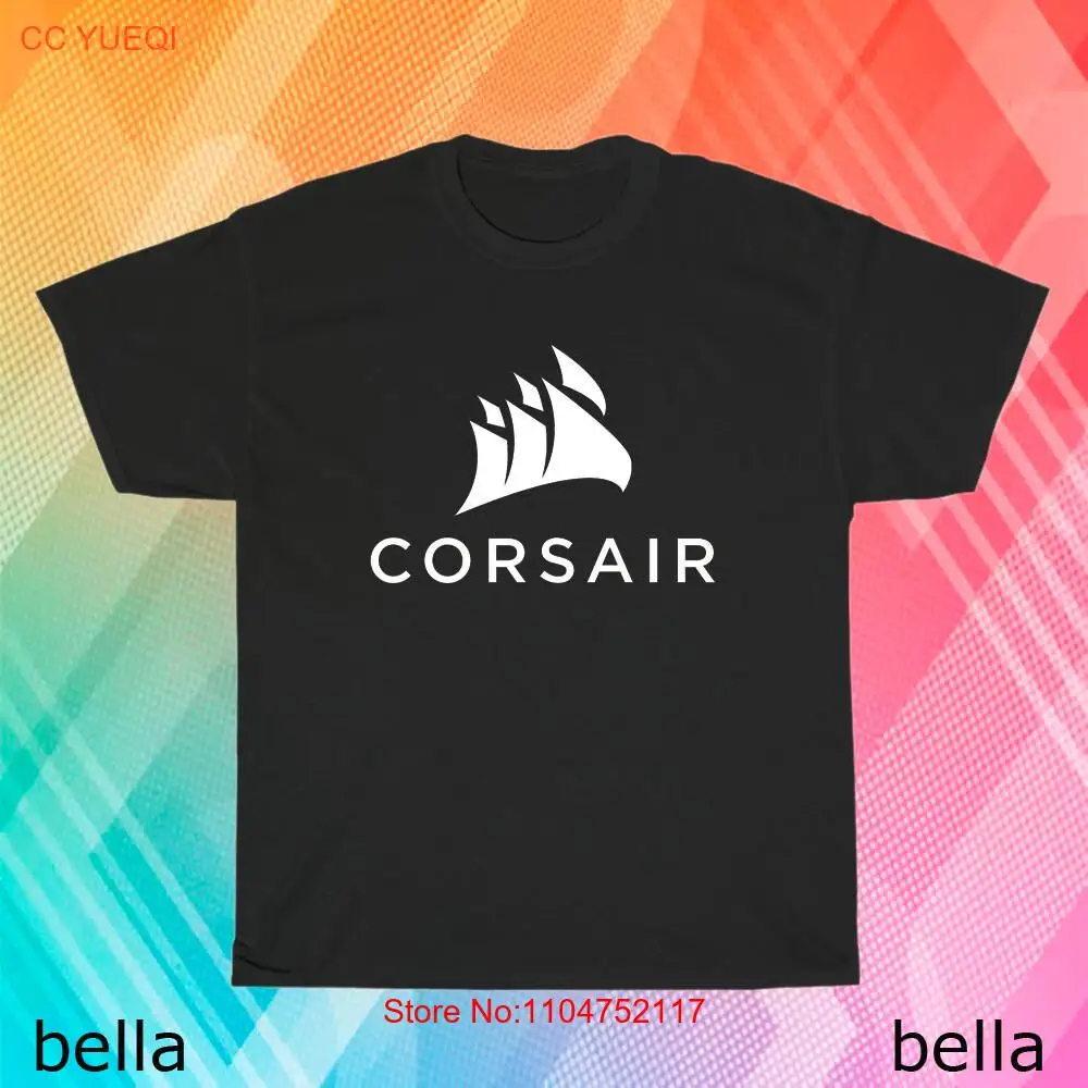 Vintage Fashion Logo - Nieuwe Corsair Gaming Logo T-shirt Grappige