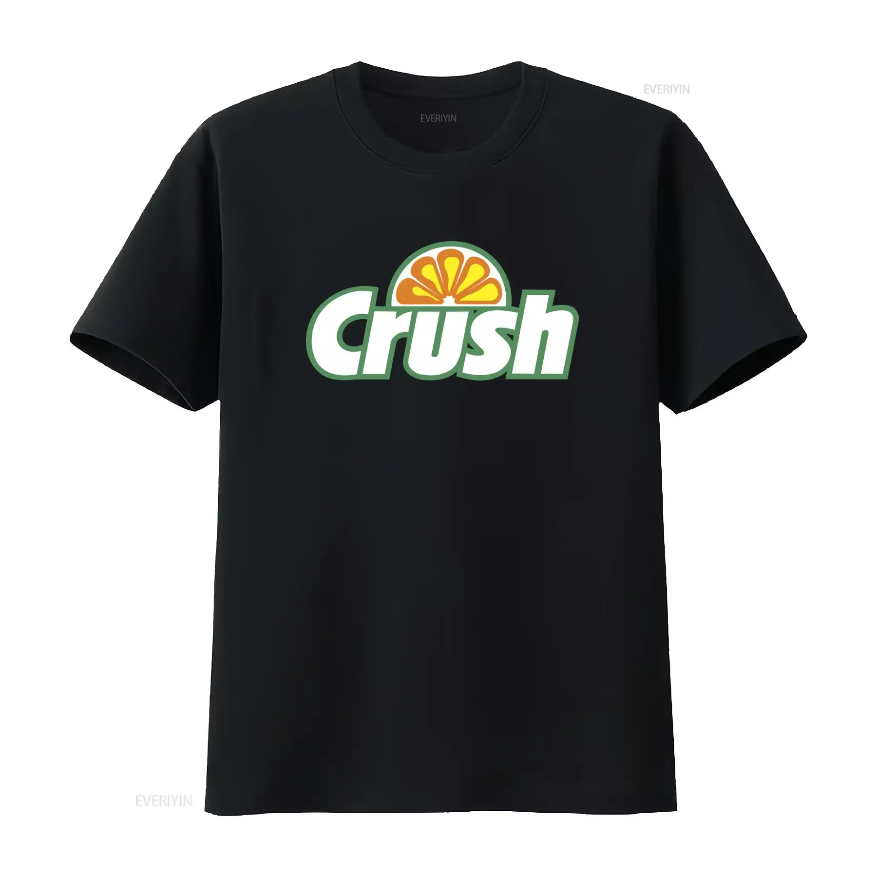 Vintage Fashion Logo - Retro-stijl Orange Crush Logo T-shirt voor