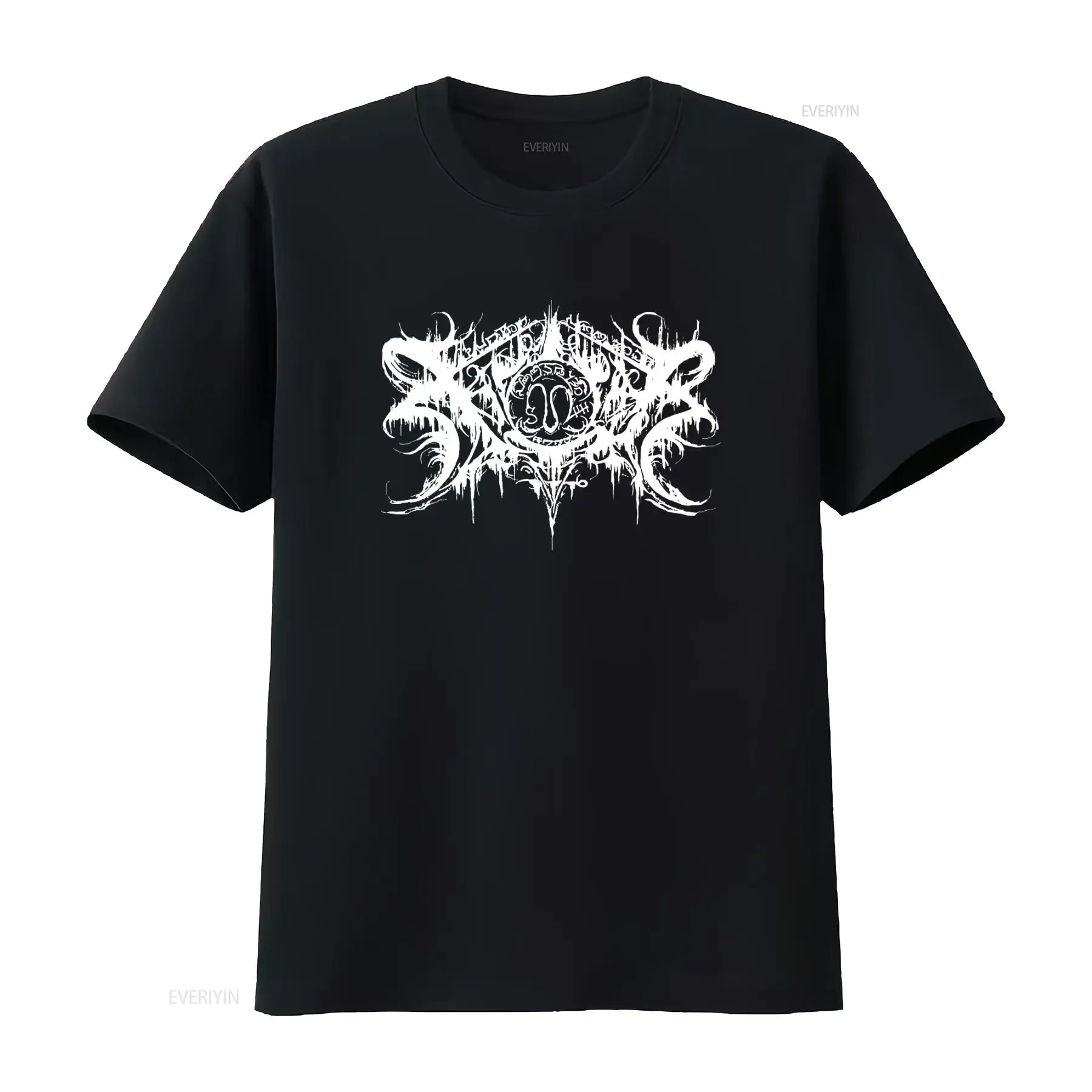 Vintage Fashion Logo - Band Xasthur wit logo op zwart