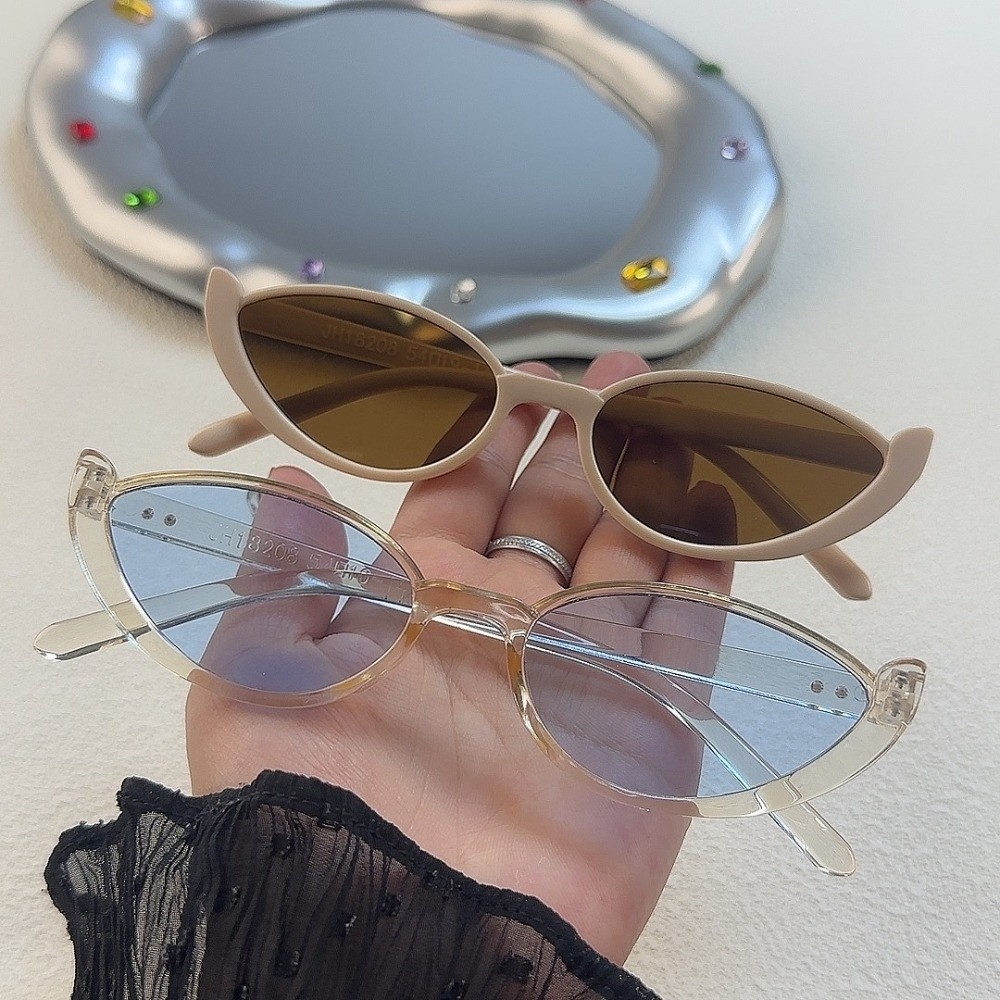 Mode Cat Eye-zonnebril met hal - Vintage Fashion Photography recensie en prijs