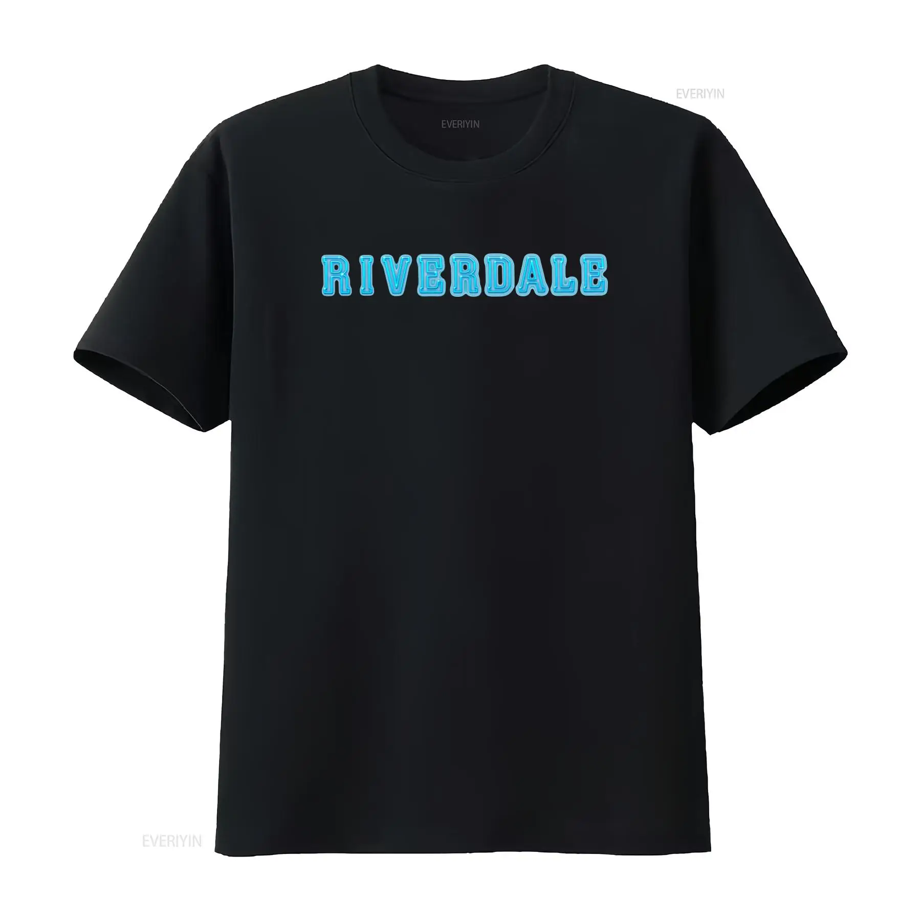 Riverdale Logo Neon Blue Print - Vintage Fashion Logo recensie en prijs