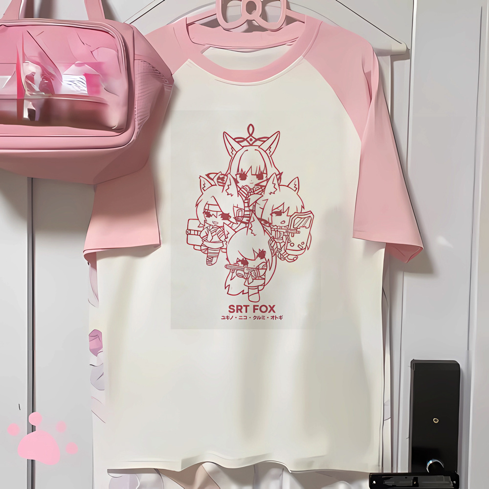 Blue Archive top tees meisje v - Vintage Fashion Archive recensie en prijs