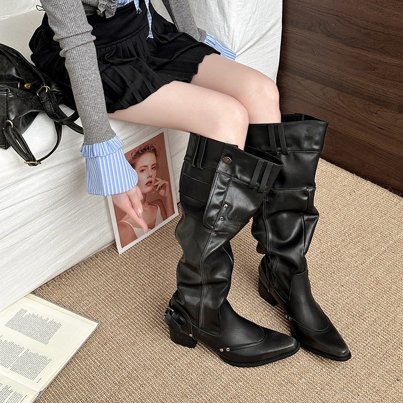 Dameslaarzen Vintage Dames Kni - Vintage Fashion Heels recensie en prijs