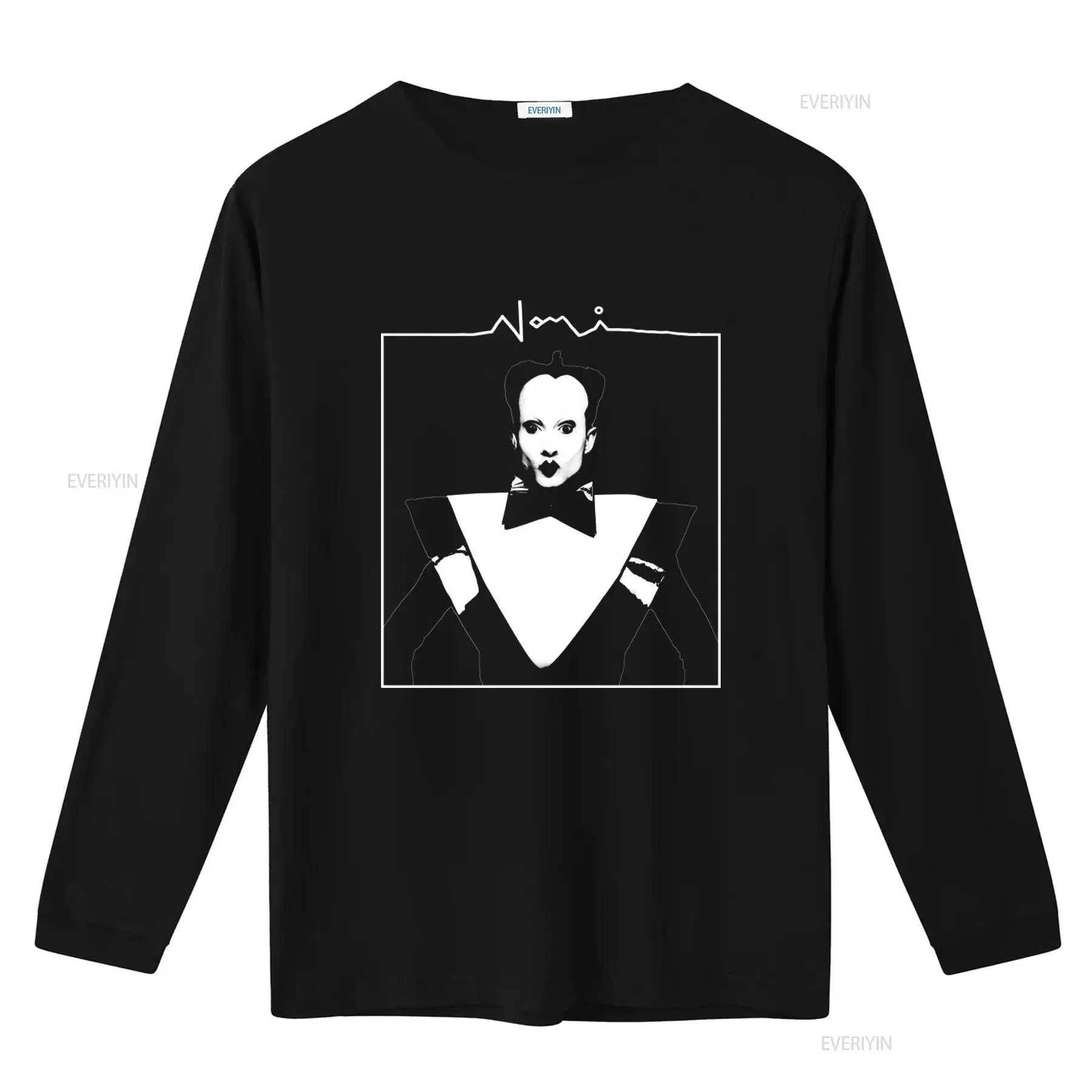 Klaus Nomi Face Print Heren T- - Vintage Fashion Look recensie en prijs