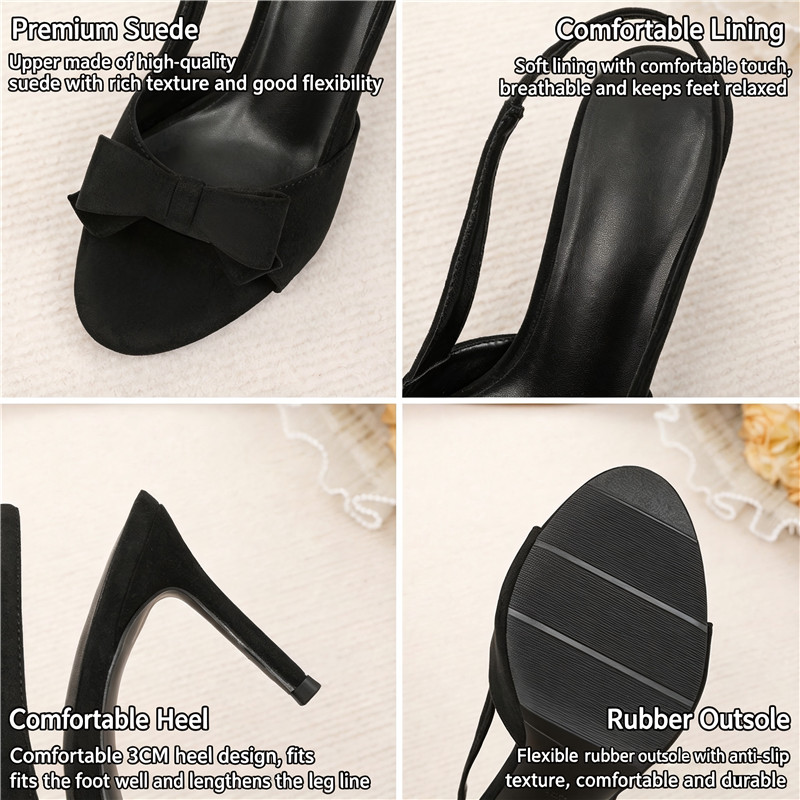 2026 Zomer Peeptoe Backless Pu - Vintage Fashion Heels recensie en prijs