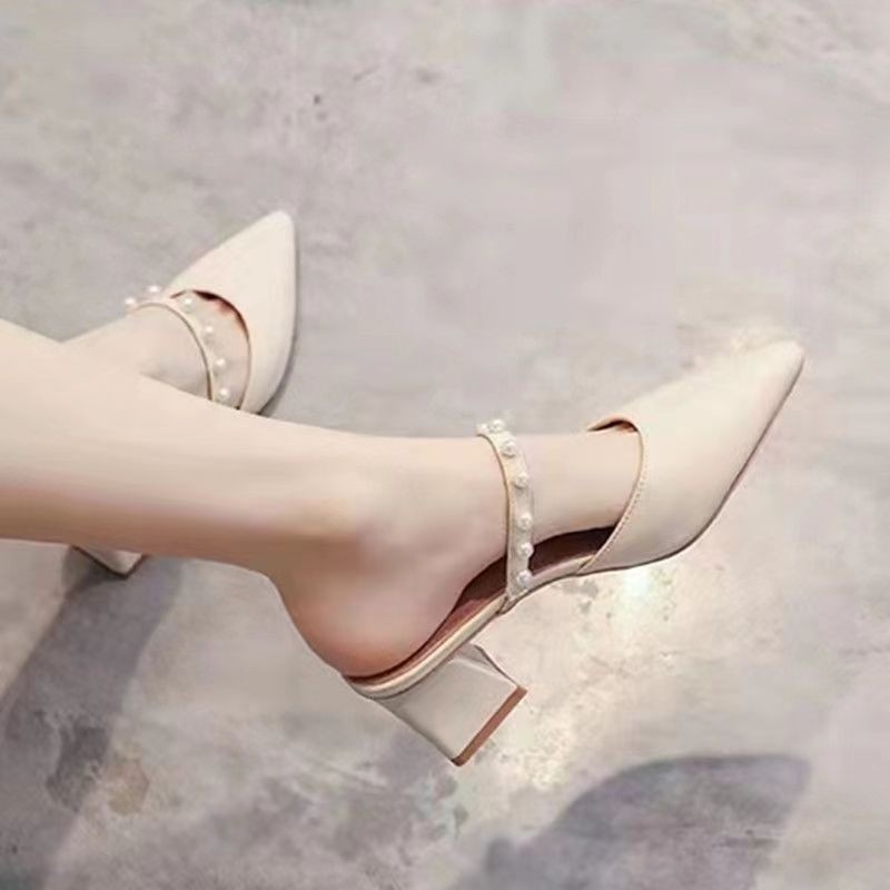 Dames Vintage Mules met spitse - Vintage Fashion Heels recensie en prijs