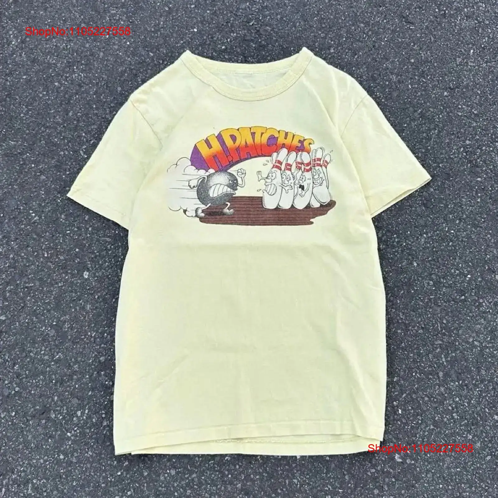 Jaren '90 H PATCHES T-shirt y2 - Vintage Fashion Archive recensie en prijs