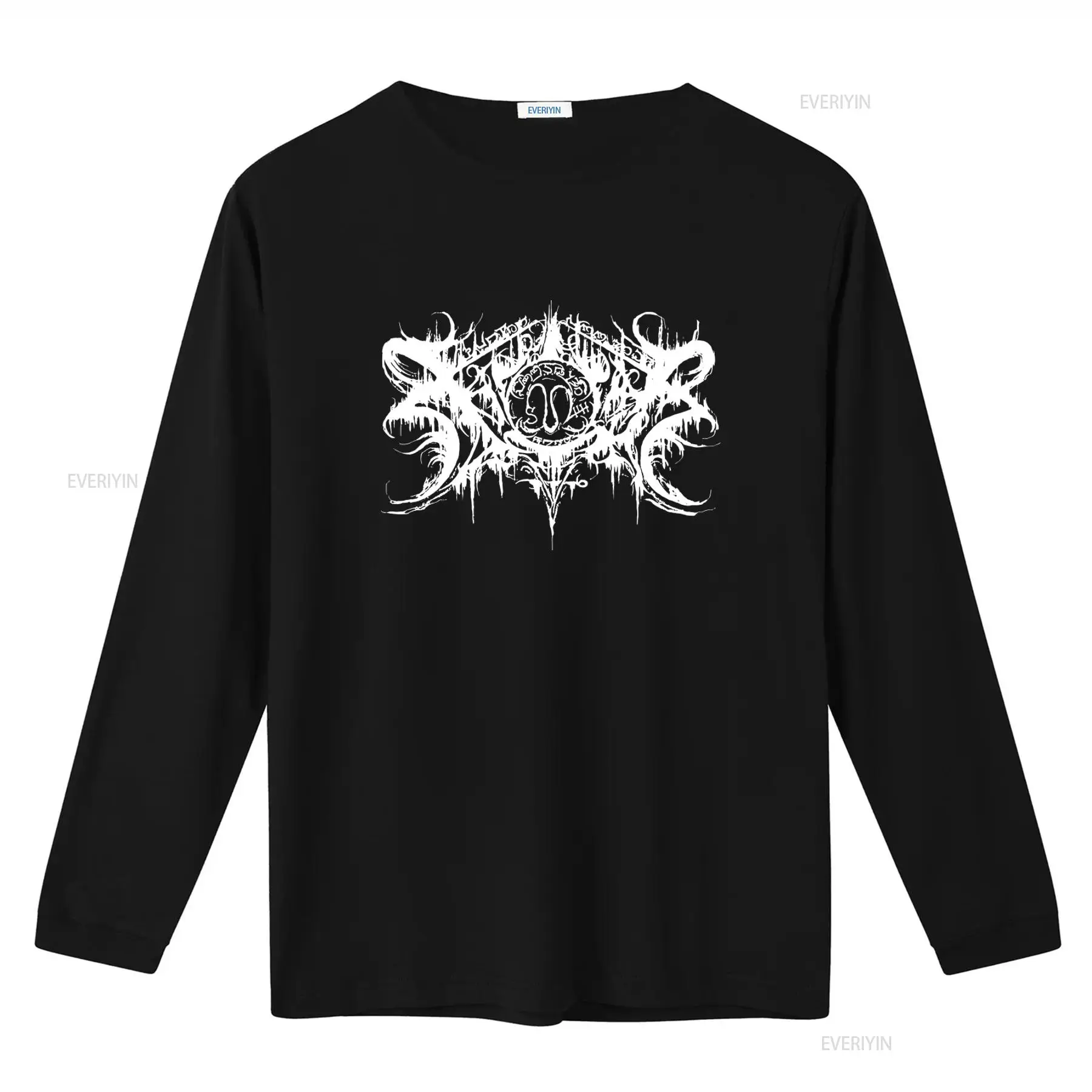 Band Xasthur wit logo op zwart - Vintage Fashion Logo recensie en prijs